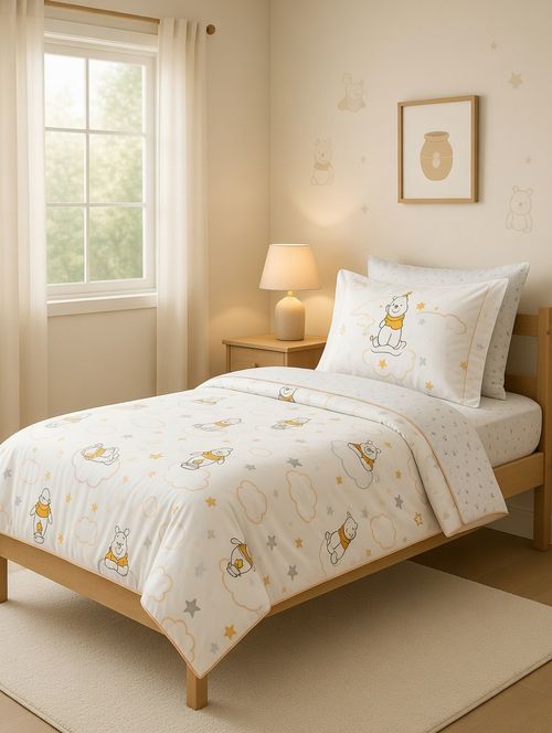 Disney Kids Single Duvet Set Winnie the Pooh / Dumbo Bedding Pillow case — image 2