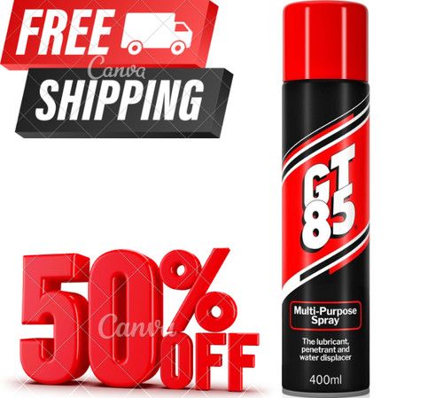 GT85 Multi-purpose Spray Lubricant Oil - Bicycle Bike Chain Lube Chain Oil
