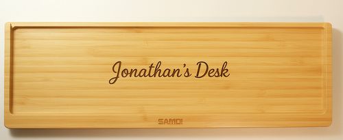 SAMDI Wood Keyboard Tray Holder Magic Keyboard with Numeric Keypad Custom — image 8