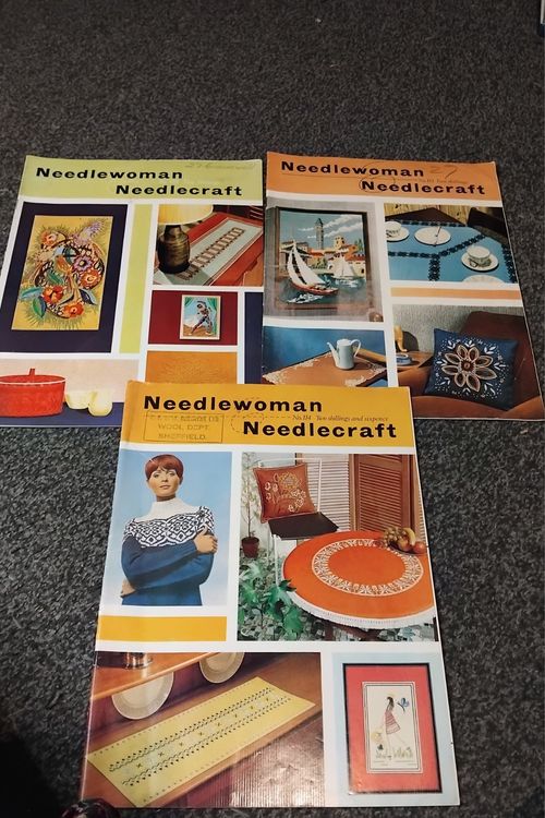28 Issues Of Vintage Needlewoman & Needlecraft Magazines Starting With Issue 90 — image 12
