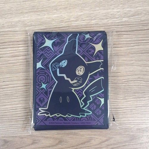 SV 4.5 Paldean Fates Mimikyu Pokemon TCG 65 Sleeves From Elite Trainer Box