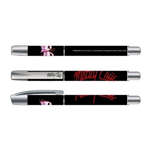 Motley Crue Masks Logo Gel Pen New & Official Metal Merchandise (Set Of 3)