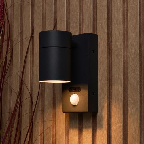 Litecraft Kenn Wall Light Outdoor IP65 Downlight With PIR Motion Sensor - Black  — image 5