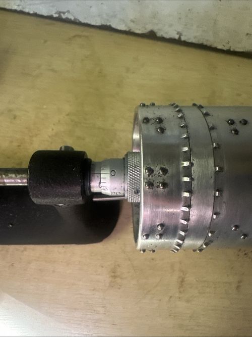 Moore & Wright 0-1” Braille Bench Micrometer For Undercuts *EXTREMELY RARE* — image 5
