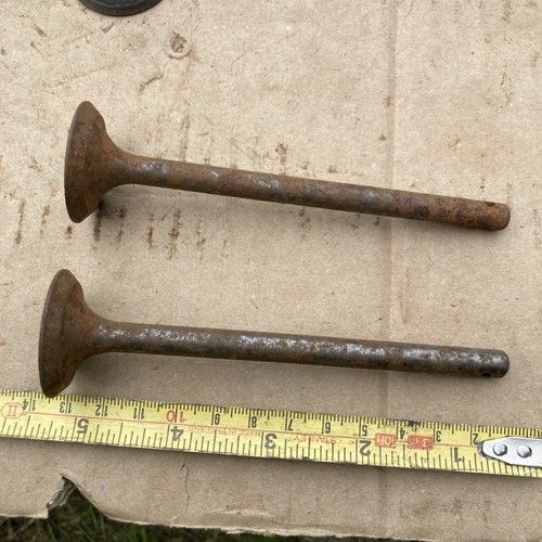 Pair Of Unusual Vintage Engine Valves