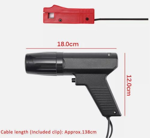 Gasoline Engine Ignition Timing Light Ignition Timing Strobe Lamp Gun 12V UK — image 5