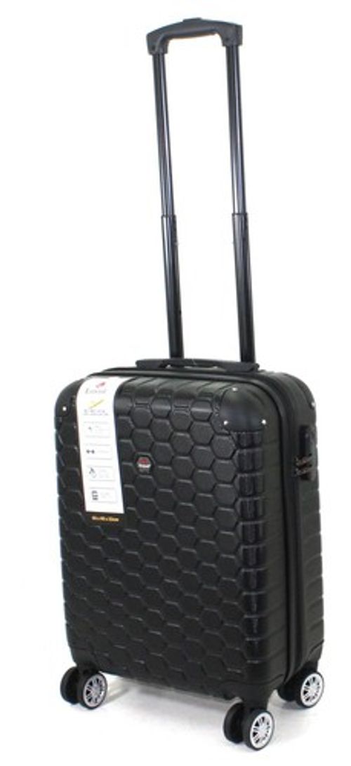 EasyJet 55x40x25 Cabin Suitcase 4 Wheel Hard Shell Luggage Case Hand Carry Bag