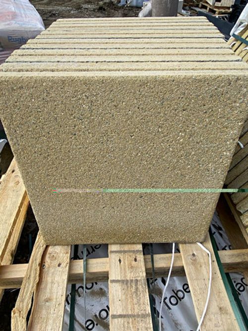 Marshalls Saxon Riven Concrete Paver Slabs 450x450x35mm 60pk 12.2m² FL4500500