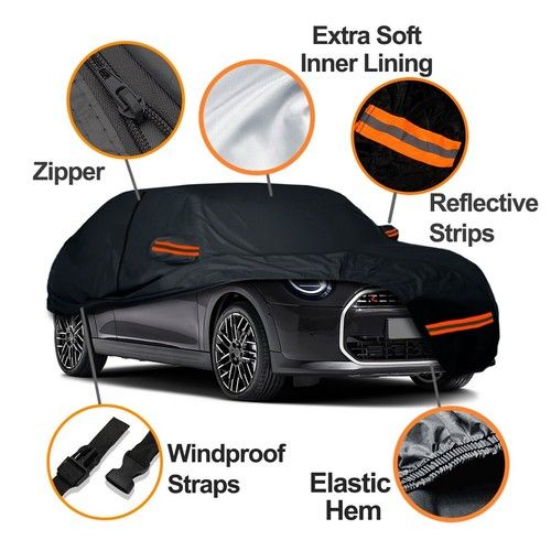 For MG MGB ROADSTER HEAVY DUTY 100% WATERPROOF CAR COVER COTTON LINED OUTDOOR