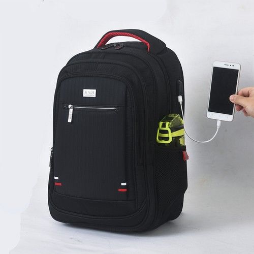 Women Men Backpack Large Anti Theft USB Laptop Rucksack Waterproof School Bag UK