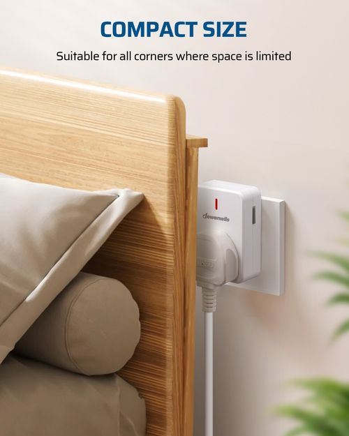 DEWENWILS Remote Control Plug Socket 13A/3120W Heavy Duty Wireless Light Switch — image 6