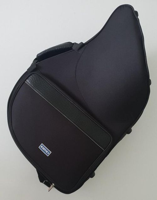 French Horn Gig Bag FIXED BELL Black Padded Case Backpack ~ CROSSROCK by CHASE