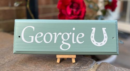 Stable name plaques | Stable name plates | Stable door signs | Stable signs — image 10