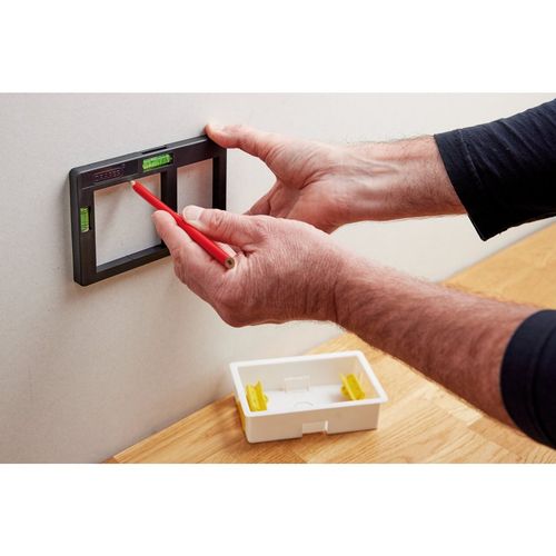 Draper 63955 Electrical Socket Back Box Template Cutter Level — image 6