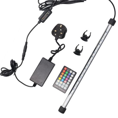 Submersible Aquarium Light Underwater RGB Multicolour LED Lights for Fish Tank — image 3
