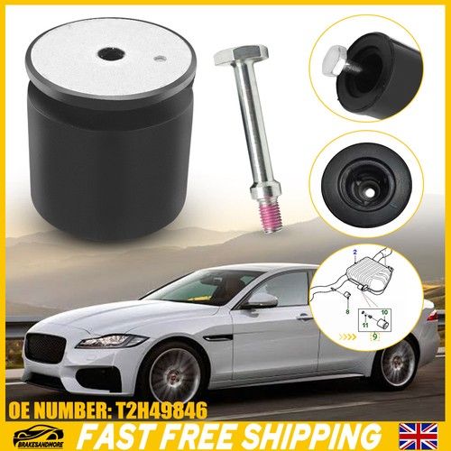 T2H49846 Rear Exhaust Damper For Jaguar XF X260 F-Pace X761 2.0 Diesel 163/180PS