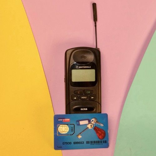 Motorola M760 One 2 One GSM 2G Phone No Charger, Working Order