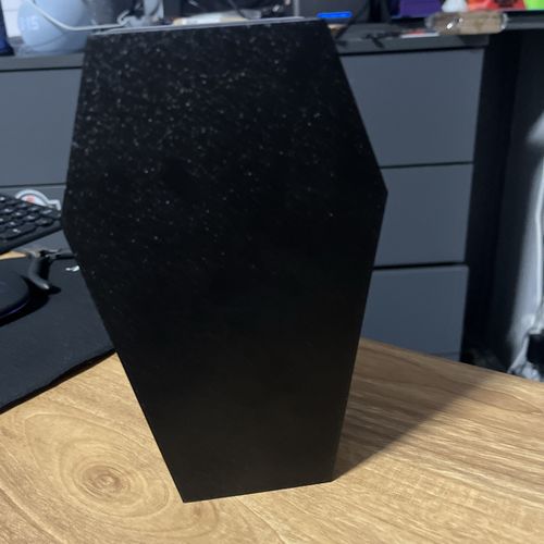 Coffin MTG Deck Box For Magic The Gathering - Black With Red Interior Token/dice — image 8