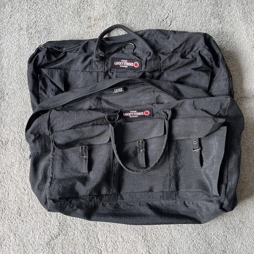 2 x Soft Holdalls Team Lucky Strike Suzuki Official Team Gear 1990 , MotoGP Era 