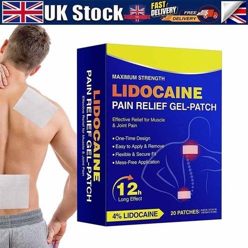 Pain Relief Patch 20 Pieces Patches for Muscle & Joint Pain，knee Shoulder Care