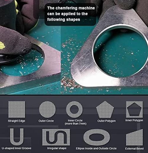 Air Chamfer Tool Trimming Mini Chamfering Pneumatic Beveling Machine Deburring — image 7