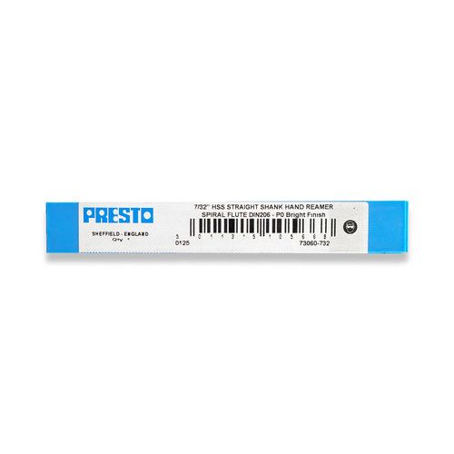 PRESTO Imperial Hand Reamers Various Sizes From 1/16"- 3/4" Made From HSS