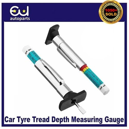 MANUAL TYRE TREAD DEPTH MEASURING GAUGE TOOL FOR CAR VAN TRUCK MOTORCYCLE