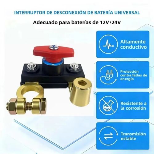Universal Car Battery Isolator Switch 12V 24V Cut Off Kill Switch for Auto RV — image 6