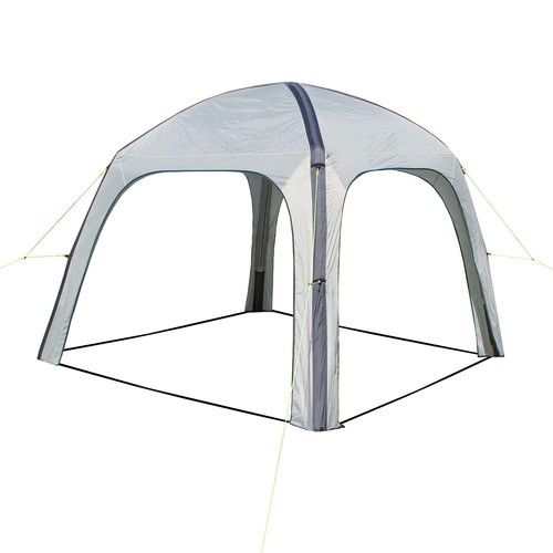 Inflatable Shelter Durable- Carry Bag Fast Easy Inflate 3m x 3m Grey