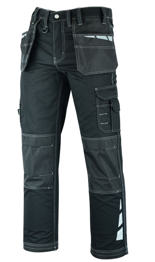 Mens Work Cargo Combat Cordura Holster Pockets Working Work Trousers Pants Jeans — image 1