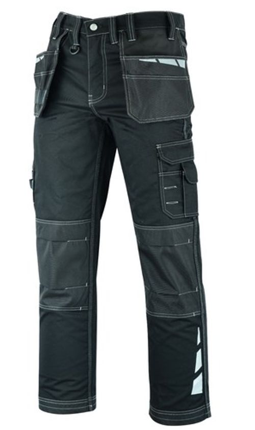 Mens Work Cargo Combat Cordura Holster Pockets Working Work Trousers Pants Jeans