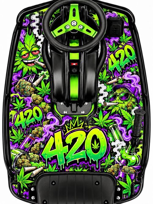 Crazy cart floor skin graphics custom made to order — image 5