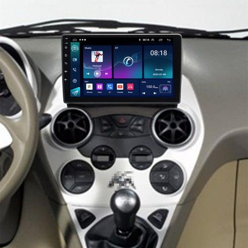 9'' Android15 64GB Stereo Radio GPS Navi Head Unit For Ford Ka 2008-2014 Carplay