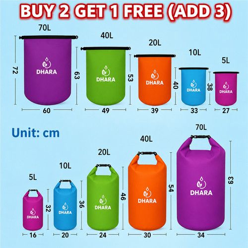Waterproof Dry Bag Storage Sack Camping Hiking Kayak Outdoor Activity Beach Bag~