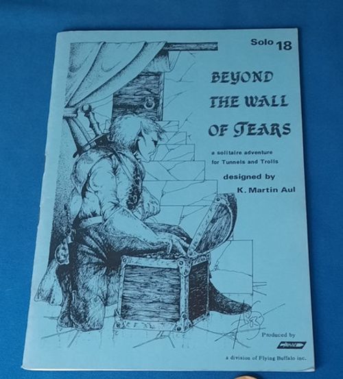 RARE Beyond the Wall of Tears (SOLO18) First Printing 1984 for Flying Buffalo