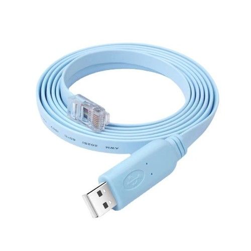 USB to RJ45 Console Cable RS232 Serial Adapter for Laptop Computer Cisco Router