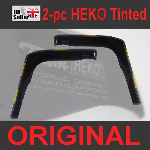 FORD TRANSIT MK8 2014-onwards 2-pc Wind Deflectors HEKO Tinted