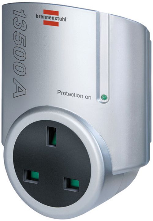 Brennenstuhl Surge Protection Adapter Surge Protector Plug-In Socket Mains Plug — image 2