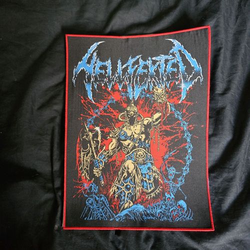 Official Woven Helfeckted Back Patch. Uk Thrash Metal — image 2