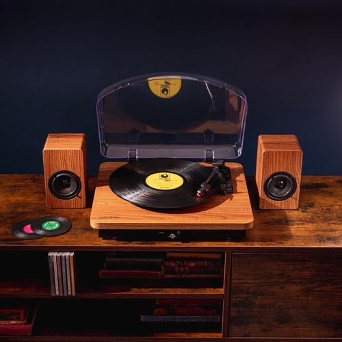 Roxel VRP-90 Turntable with Stereo Speakers,Vinyl Record Player with speaker — image 5