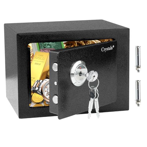 SECURE FIREPROOF STEEL SAFE HIGH SECURITY OFFICE MONEY SAFE BOX HOME SECURITY — image 7