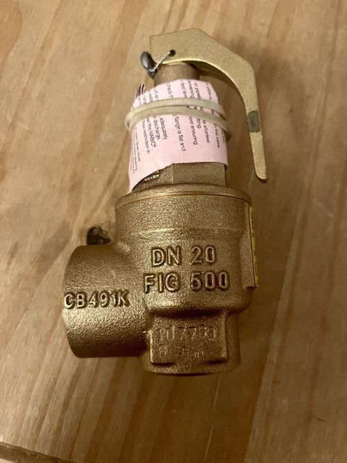 Nabic Safety Valve FIG 500 DN20 6 Bar Up to 195C — image 3