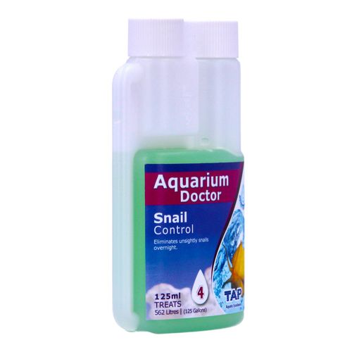 TAP AQUARIUM DOCTOR SNAIL CONTROL 125ml REMOVER TROPICAL COLDWATER FISH TANK — image 2