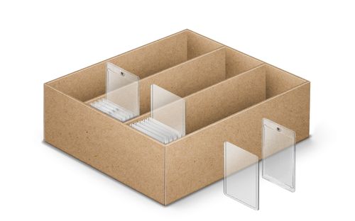 TCG storage box for Trading & Sports cards in Top Loaders BulkBox Set of 3 boxes — image 3