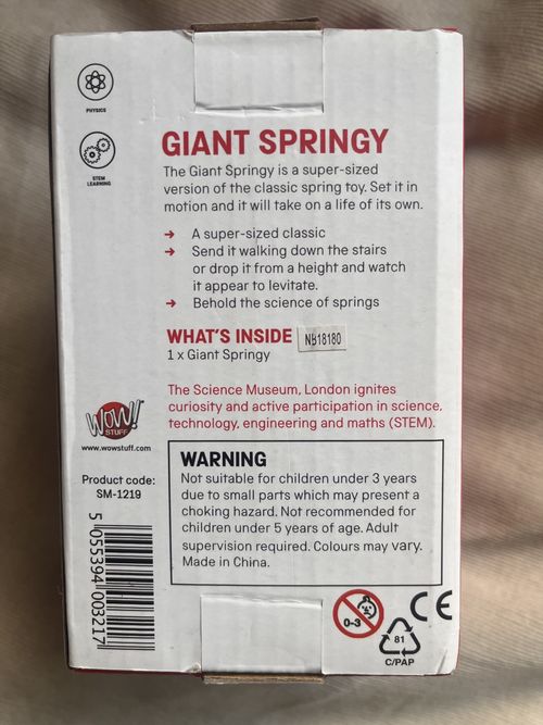 Science Museum Giant Springy — image 2