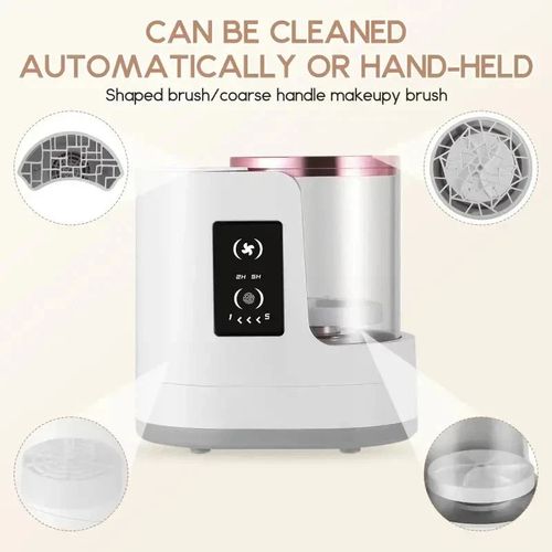 Electric Makeup Brush Cleaner Machine Portable Automatic USB Cleaning Tool Dryer — image 4