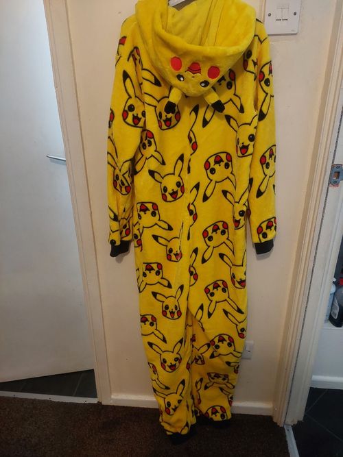 ​Official Pokémon Pikachu Fleece All-In-One Hooded one piece pyjama  — image 11