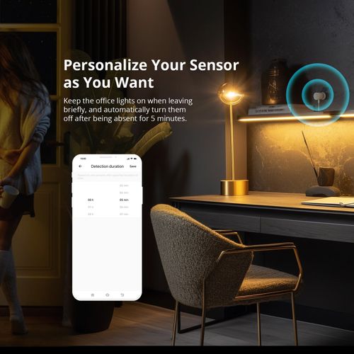 3 x SONOFF Zigbee Presence Sensor Microwave Radar Human Motion Sensor Smart Home — image 8