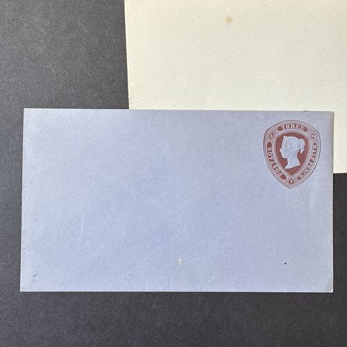 GB 1874 unused 1½d. brown Stamped to Order three envelopes  in fine condition — image 4