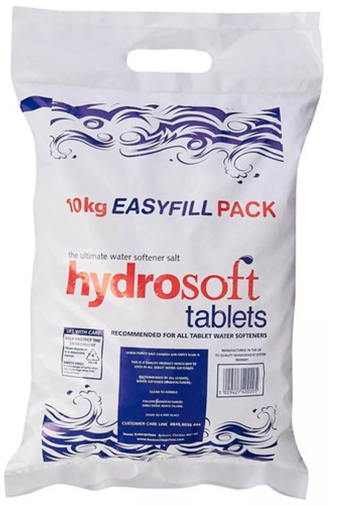 Hydrosoft | 10kg Salt Tablets | Tablet Water Softener Salt | Easy Fill Pack